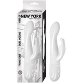 VIBES OF NEW YORK RABBIT MASSAGER-WHITE